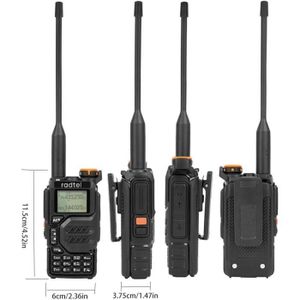 TALKIE-WALKIE Radtel RT-590 UHF/VHF Dual Band Walkie Talkie 200C