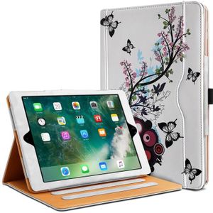 Coque iPad 6ème-5ème Génération avec Porte Stylet Porte Cartes, Étui Housse  iPad 5e-6e Protection en Cuir PU Folio Support, Vei A298 - Cdiscount  Informatique