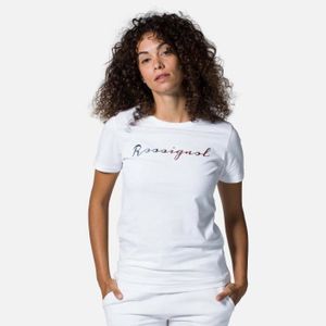 T-SHIRT T-shirt Logo femme Rossignol Rossi - blanc - L