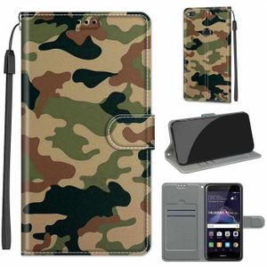 Housse Téléphone Etui Huawei P8 Lite 2017 5.2" Housse Pu Cuir Pochette