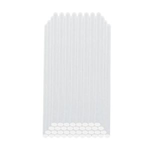 100pcs 100mmx7mm blanc laiteux Chaud Fondre Colle Adhésif Bâton pour chauffage Pistolet