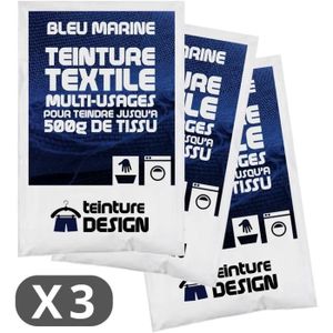 Kit complet teinture Ideal Tout en Un - Maxi Bleu marine - 350 gr