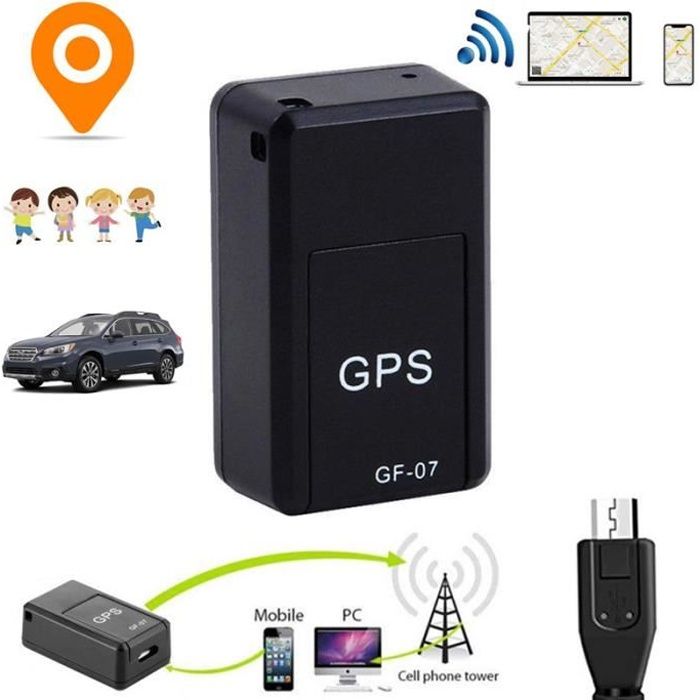 Mini GPS Tracker, Traceur Véhicule en Temps Réel Localisateur GSM/GPRS Traceur Antivol pour Voiture Moto Vélo Etc Cdiscount Auto