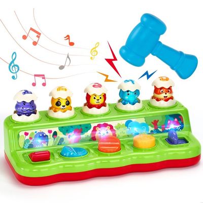 Coogam Jouets Montessori en bois pour les tout-petits, cube de tri des formes, jeu de motricité fine pour enfants de 18 mois et plus, cadeau pour bébé garçon et fille | Votre