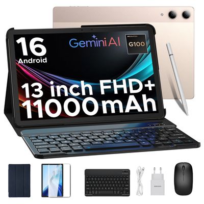 DOOGEE Tab E3 Pro Android 16 Tablette avec Clavier 13 pouces,32Go+