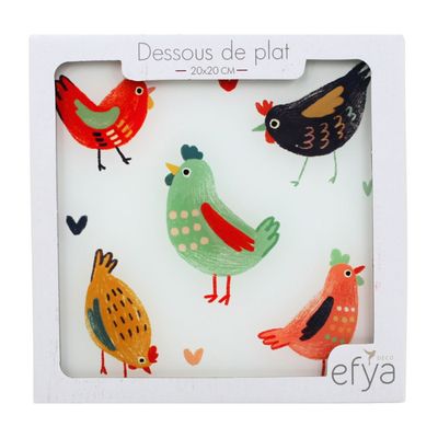 Dessous De Plat Chaud 20cm Lot De 6 Dessous De Plat En Coton - 20,3 Cm De Diamètre - Résistants à La Chaleur - Pour Casseroles, Plats Chauds, Décoration Dessous De Plat Corde Coton