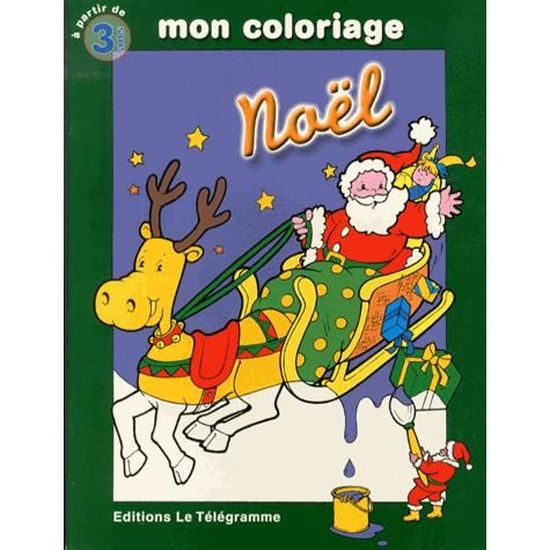 Mon coloriage de Noël  Cdiscount Librairie