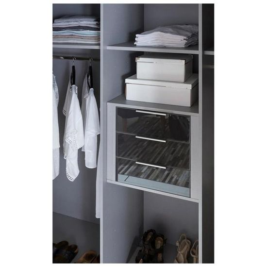 Module Tubertini Hx 3 Tiroirs - Façades 29x41x12 Cm - Neuf