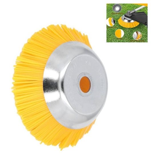 Lot De 4 Brosses à Mauvaises Herbes Métalliques – Désherbage Efficace Joints, Mousse, Pavés (10x3.5x4 Cm)