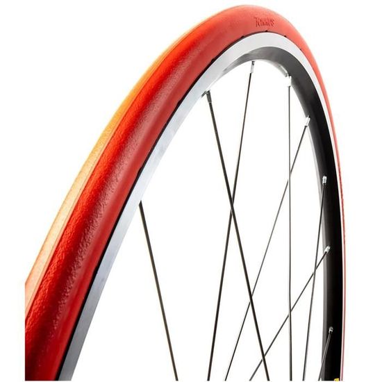 Tannus pneu Slick Airless 28 x 7 8 23 622 rouge