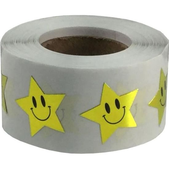 Lot De 500 Autocollants étoiles Réutilisables - Argenté, 2,5 Cm, Pour Scrapbooking, Cadeaux Et Projets Créatifs
