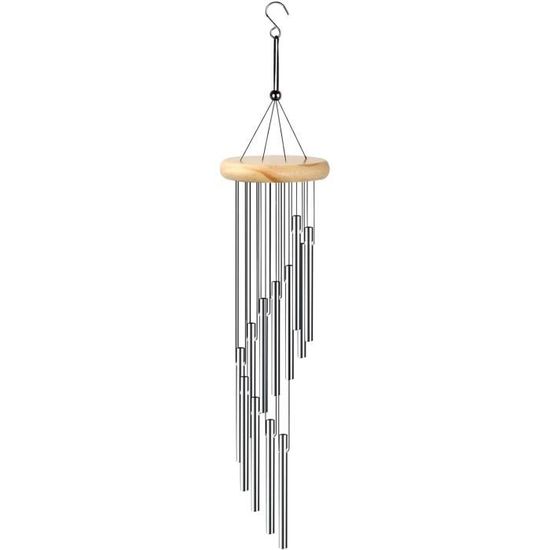 Carillons a Vent Exterieur 6 Tubes en Aluminium Carillon Éolienne