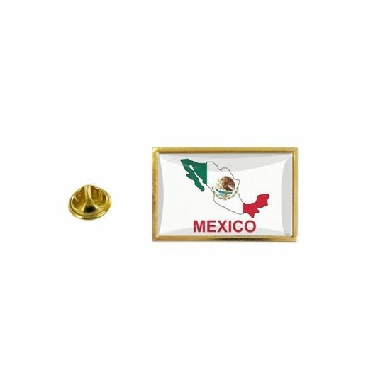 Porte-clés drapeau du Mexique, 100 % brodé