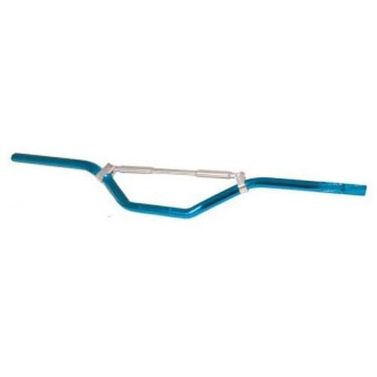 Guidon Accossato Vert Pour Kawasaki Z750 – Aluminium Italien, Diamètre 22 Mm