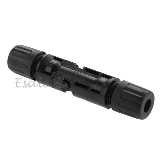 Lot 12 Paires Connecteurs MC4 Solaires IP67 – Mâle/Femelle Pour Câbles 2,5/4/6 Mm² – Panneaux PV Jardin, Balcon, Kit Autonome