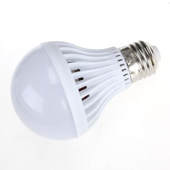 7W E27 220V Capteur LED Lampe Ampoule de Lumière Sonore Auto Intelligent (lumière  AMPOULE - AMPOULE LED - AMPOULE HALOGENE
