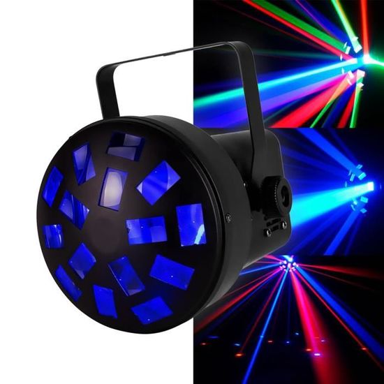 Kit Lumière Dj Ukfog Avec Trépied - Effets Lumineux Spéciaux Pour Fêtes, Bars Et Mariages Boule Disco Spinning