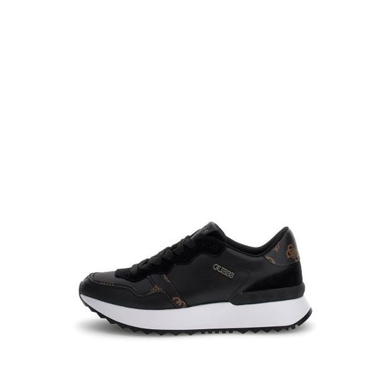Baskets Guess Marron - Taille 37 EU (UK 4) - Nylon - Occasion