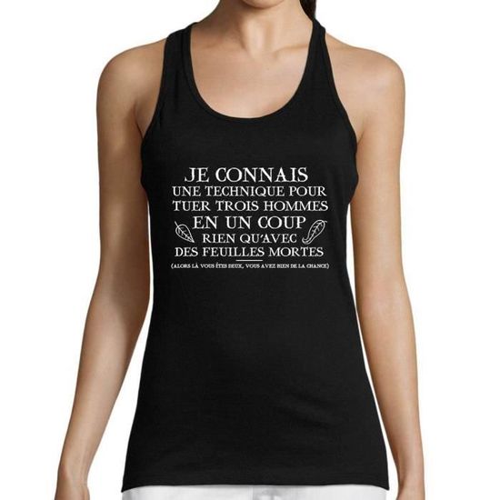 T-Shirt Femme Col V Nord - Sud - Faut Arrêter Ces Conneries | Citation Humoristique Kaamelott | Pour Les Fans De Perceval Série TV | Tee Shirt Drôle Et Fun Imprimé En