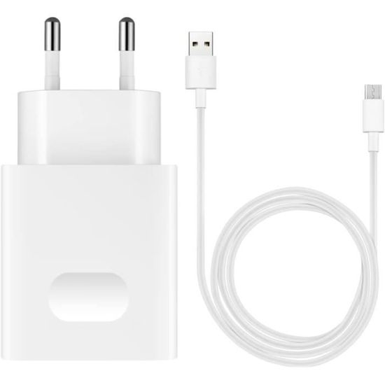 Chargeur Huawei + Câble Micro USB Pour Honor 9X Lite - Neuf, 100% Compatible !