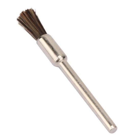 Kalttoy Brosse De Polissage En Crin De Cheval - Pour Cuir, Chaussures, Canapé - Manche En Bois Confortable