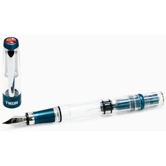 Twsbi Diamond 580Al R Prussian Blue Stylo Plume B Édition Spéciale[G16544] Cdiscount Beaux
