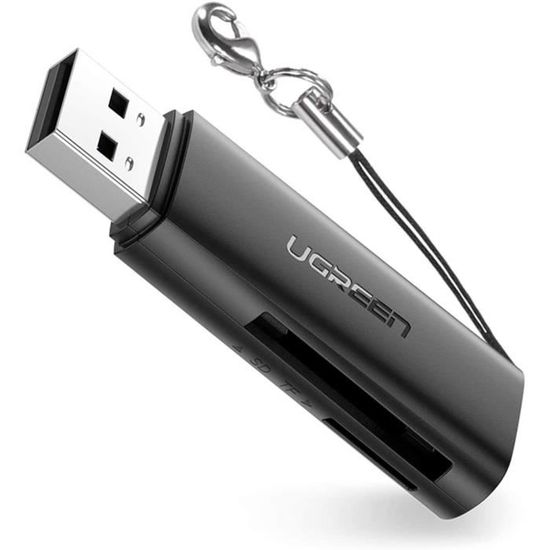 UGREEN Lecteur de carte SD USB C Micro SD USB 3.1 OTG Adaptateur de carte  mémoire