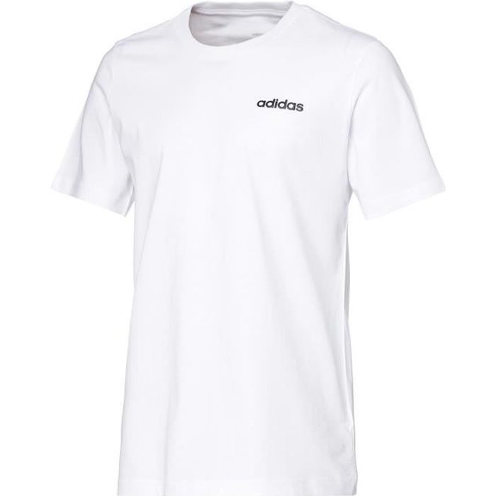 tee shirt blanc adidas