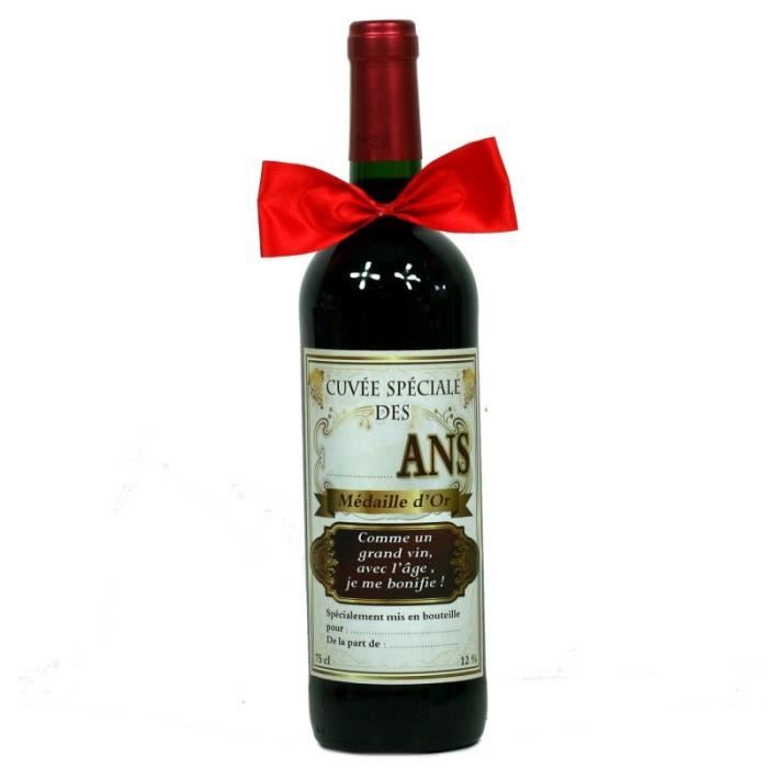 Bouteille de Vin - Cuvée Spéciale Anniversaire