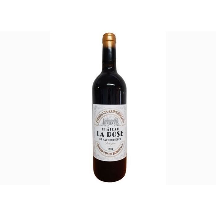 LATEYRON (Château Tour Calon) Château La Rose de Haut Mouschet Puisseguin-Saint-Emilion Rouge 2014 6x75cl