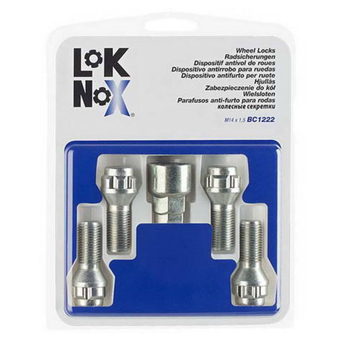 Lot de 4 Vis 14x150 L28 - Antivol de Roues