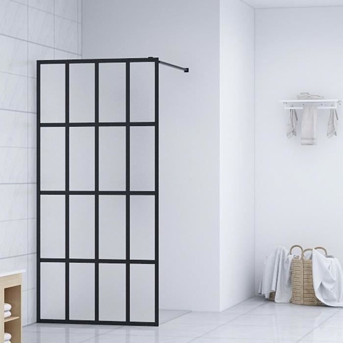 Écran de douche - Paroi de douche - porte de douche - Verre trempé 80x195 cm