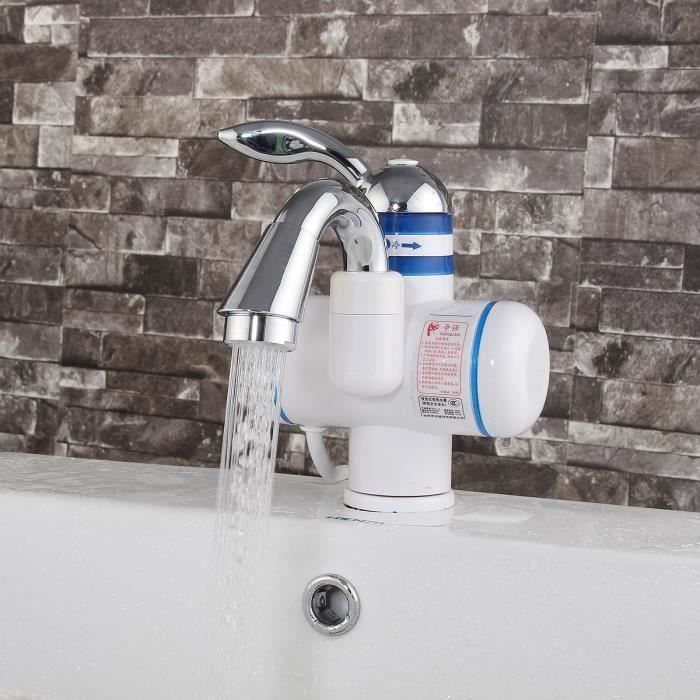 JL Mei 220V Électrique Robinet Mitigeur Chauffe-Eau Instantané Prise Au Protection Contre Fuite d'Électricité ...... -