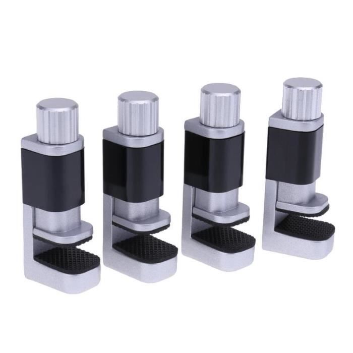 GLO Pince de fixation pour smartphone Pince métallique ajustable 4 pièces kit d'outils de réparation pour téléphone écran LCD