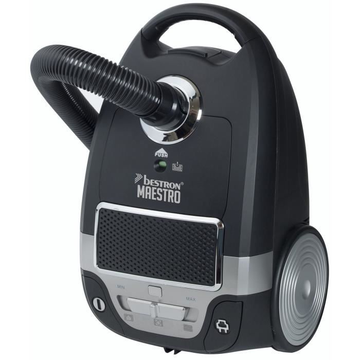BESTRON Aspirateur traineau ABG850BCE - Classe énergétique A+ - Avec sac en gris anthracite