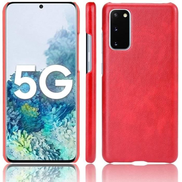 Étui Samsung Galaxy S20 FE 5G, Coque de Protection est Antichoc, Anti Rayure, Anti Chute, Cuir Fin Elegant et Pratique de Case. RN