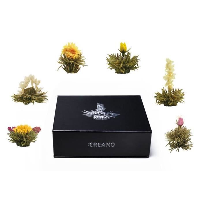 Mélange de fleurs de thé -ErblühTee-- boîte cadeau magnétique, 6 variétés différentes