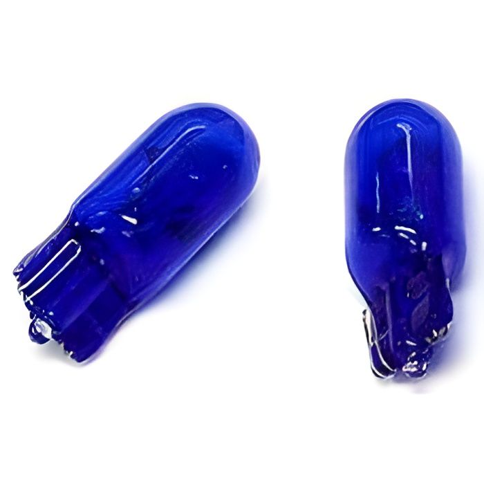 2 x ampoules W5W HOD Blanche Pure 6000K - Ergots T10