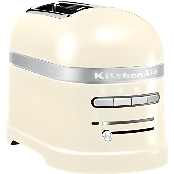 Kitchenaid - grille-pains 2 fentes 1250w crème - 5kmt2204 eac