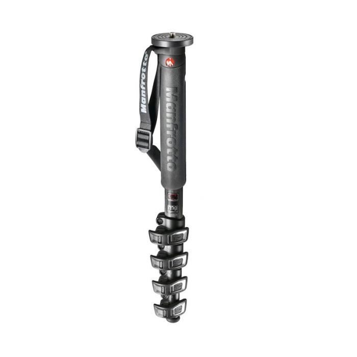 MANFROTTO MPMXPROC5 Monopode carbone 5-Sections avec Quick power