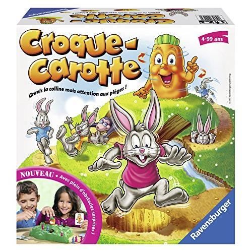 Ravensburger- Croque Carotte - Jeu de société pour enfants - Dès 4 ans - 22223 22223