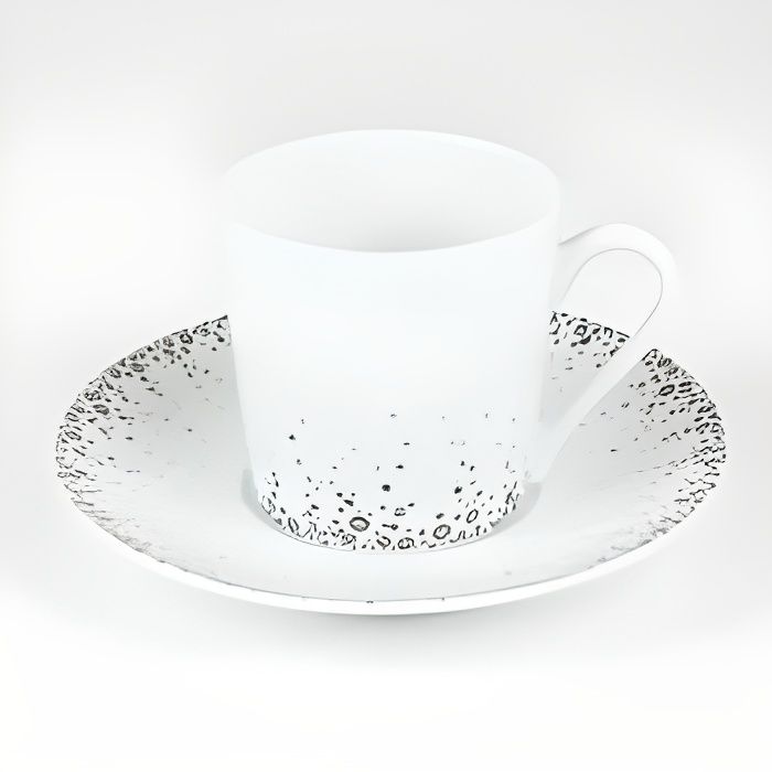Tasses à café Boréalis gris