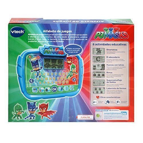 VTech   &ndash   PJ Masks Alphabet  &ndash   Jeux des lettres alphabet interactive activités pour apprendre (3480&nb