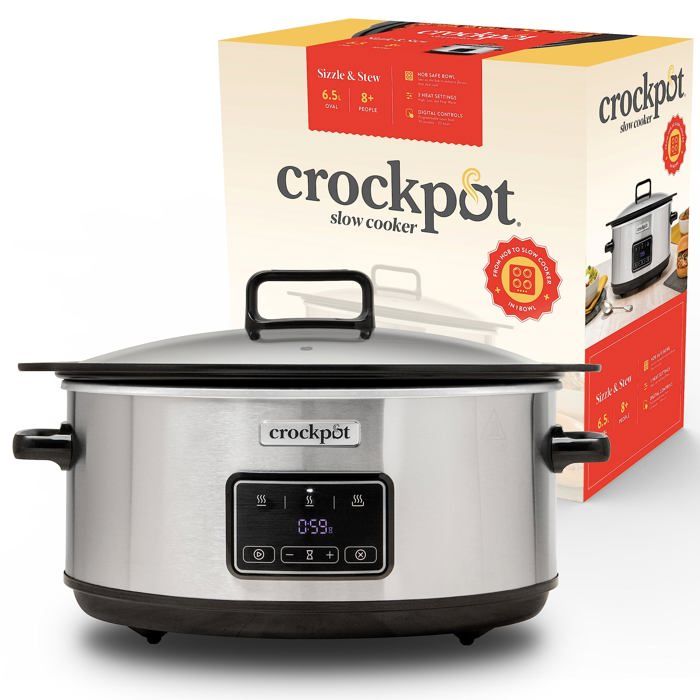 Mijoteuse - Crock-pot - CSC112X - 35 Litres - Électrique - Commandes numériques