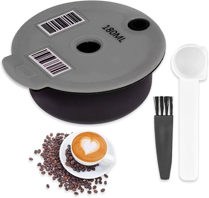 Dosettes de Café RéUtilisables de 180 ML pour Bosch Tassimo Couvercle Dosettes de Café RéUtilisables de 180 ML pour Bosch Tassimo Couvercle