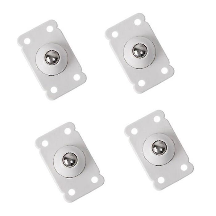 Lot 4 Roulettes Pivotantes 360° Avec Frein Pour Lit Bébé / Meubles Enfants – Silencieuses PU 75 Kg