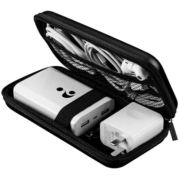 Étui Rigide EVA étanche Pour Souris, Noir, Dimensions 12x8x5 Cm, Neuf Sans Marque