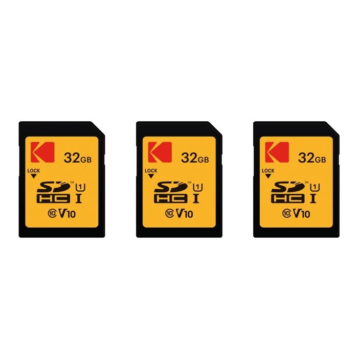 Kodak SDHC x3 - vue 4