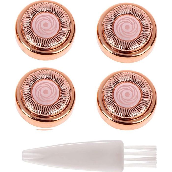 Têtes de rechange pour épilateur facial Flawless lot de 4 lames de rechange pour épilateur facial lames de rechange p Étiquette