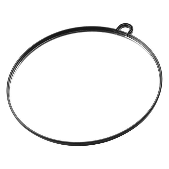 Miroir de maintien - Professionnel - Rond - Noir - Design élégant et moderne